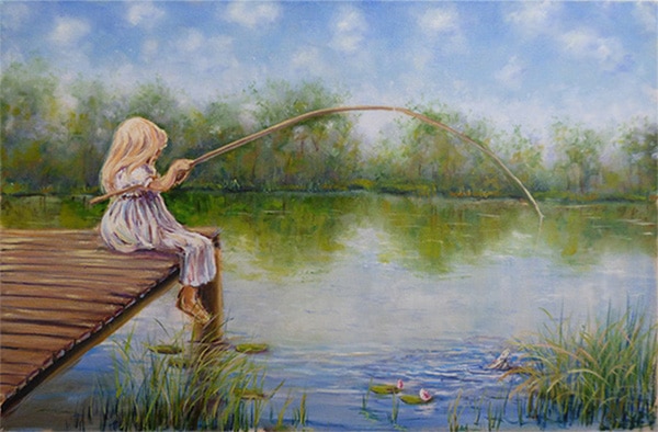 картина улов
