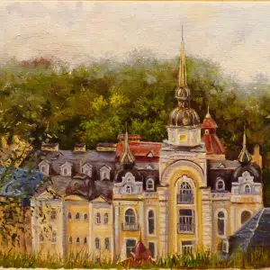 Воздвиженская улица этюд