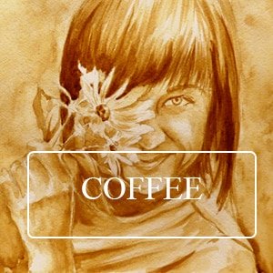 Coffee painting